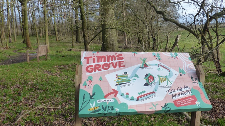 Adventure in Timm's Grove at Coughton Court
